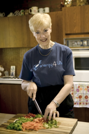 Yvonne cooking up a storm Yvonne cooking up a storm